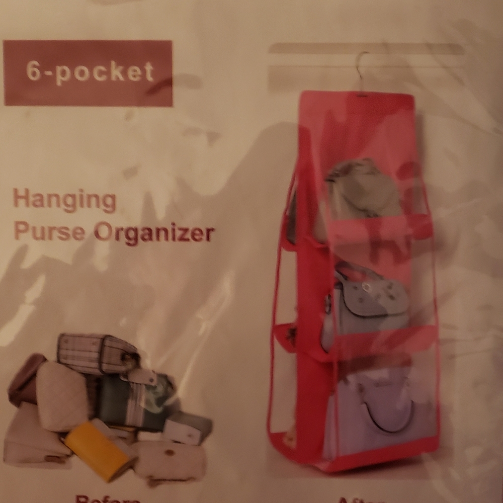 Hanging Closet Purse Organizer